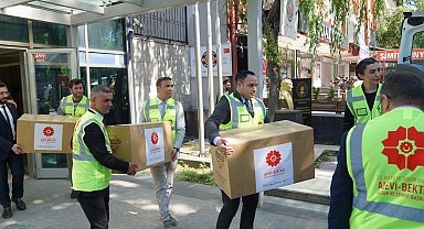 Cemevlerine 41 bin kişilik aşure malzemesi sağlandı