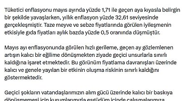 Cevdet Yılmaz: Dezenflasyon sürecini sürdürmeyi hedefliyoruz