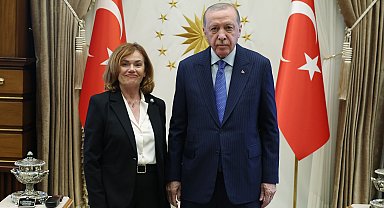 Cumhurbaşkanı Erdoğan, İspanya Anayasa Mahkemesi Başkan Vekili'ni kabul etti