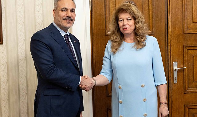 Dışişleri Bakanı Fidan, Bulgaristan Cumhurbaşkanı Yotova tarafından kabul edildi