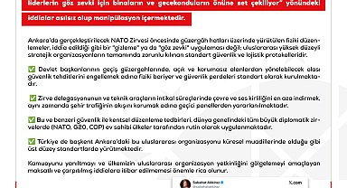 DMM'den 'NATO güvenlik protokolleri' açıklaması