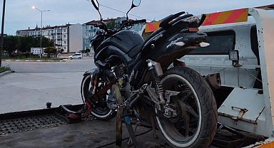 Edirne'de abart egzozlu motosiklet sürücüsüne 27 bin lira ceza