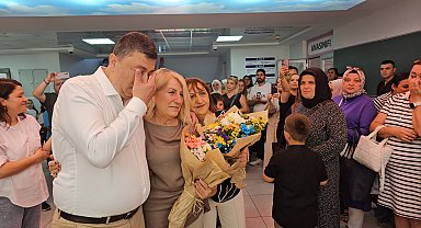 Emekli olan 2 öğretmene duygusal veda töreni