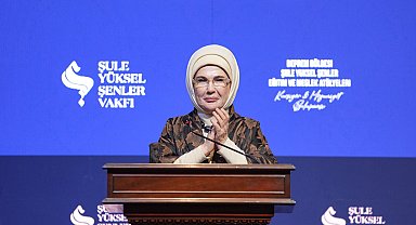 Emine Erdoğan'dan 'Deprem Bölgesi Şule Yüksel Şenler Eğitim ve Meslek Atölyeleri' programına ilişkin paylaşım