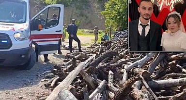 Eşini, odunla döverek katletti