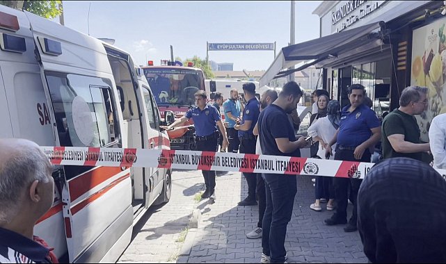 Eyüpsultan'da pastanede gaz kaçağı; 5 çalışan tedaviye alındı-1