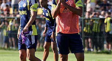 Fenerbahçe günü çift antrenmanla tamamladı