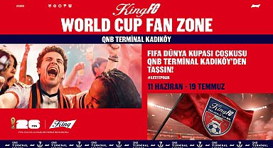 FIFA Dünya Kupası heyecanı QNB Terminal Kadıköy Platform'da yaşanacak