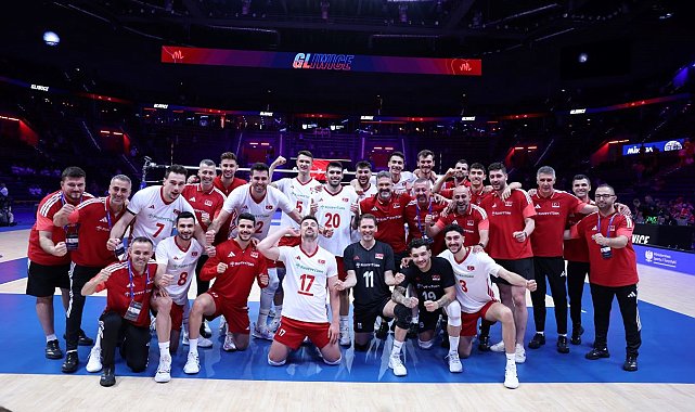 Filenin Efeleri, VNL'de Çin'i 3-0 yendi