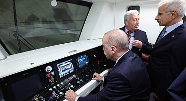Gayrettepe-İstanbul Havalimanı-Halkalı Metro Hattı, 53 bin 396 yolcuyla rekor kırdı
