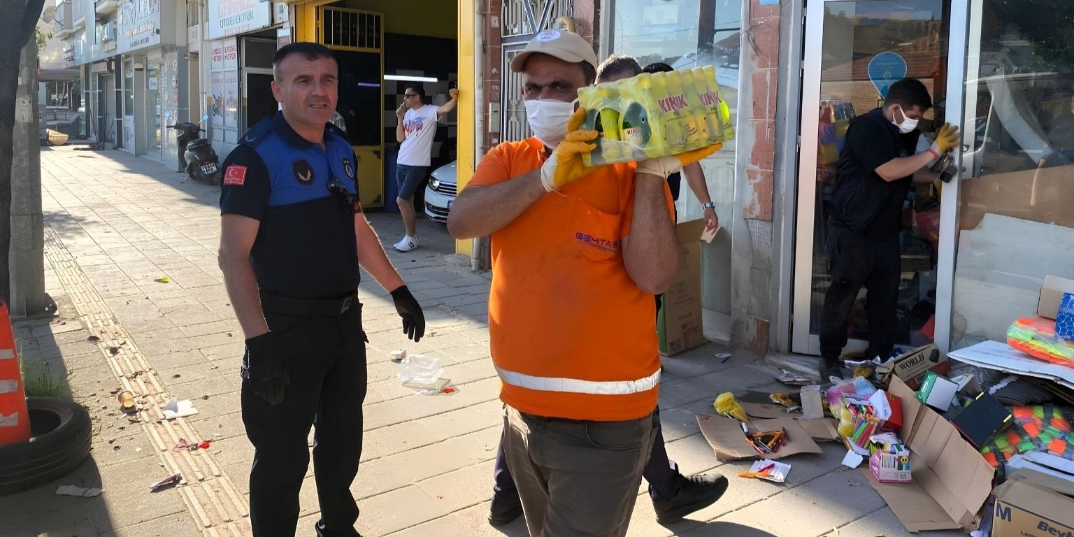 Gemlik’te Sağlıksız Gıda Deposuna Zabıta Baskını