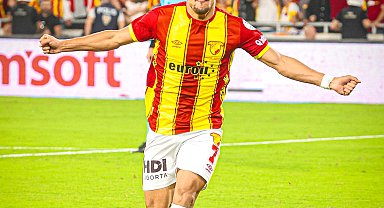 Göztepe'de İbrahim Sabra sevinci