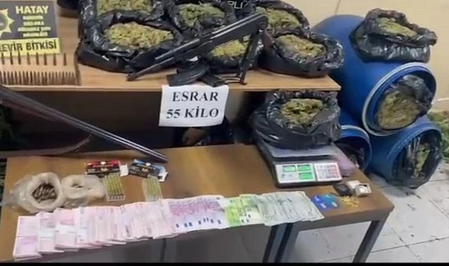 Hatay'da uyuşturucu operasyonu: 6 kişi tutuklandı