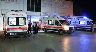Husumetli olduğu amcasını ayağından vurdu