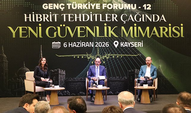İbrahim Kalın ve Bilal Erdoğan, 12'nci Genç Türkiye Forumu'na katıldı