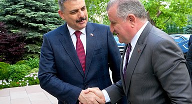 İçişleri Bakanı Çiftçi, Gençlik ve Spor Bakanı Bak ile görüştü