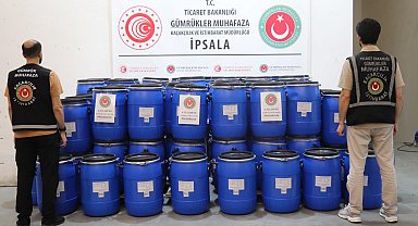 İpsala Gümrük Kapısı'nda 4 ton uyuşturucu ele geçirildi