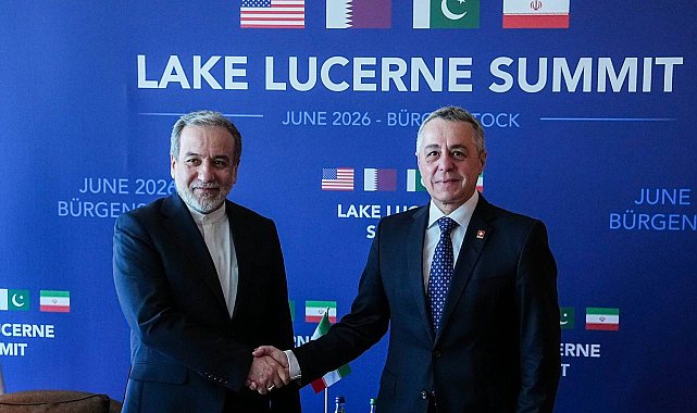 İran Dışişleri Bakanı Arakçi, İsviçreli mevkidaşı Cassis ile bir araya geldi