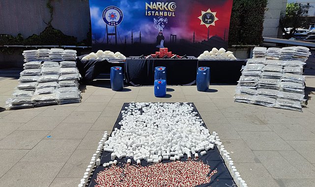 İstanbul merkezli 4 ilde uyuşturucu operasyonu: 110 gözaltı