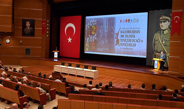 İstanbul'da 'Yeniçeriliğin kaldırılışının 200'üncü yılında 2'nci Türk Askeri Tarih Kongresi' başladı
