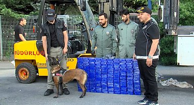 İstanbul'da durdurulan TIR'da 130 kilogram 'Eroin' ele geçirildi