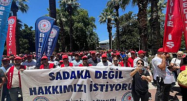 İzmir Büyükşehir Belediyesi'nde işçi eylemi
