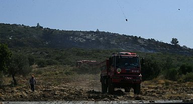 İzmir'de orman yangını