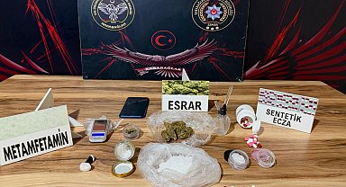 İzmir'de uyuşturucu operasyonu: 3 tutuklama