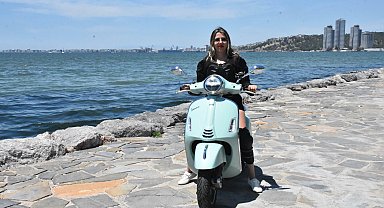İzmir'den Roma'ya motosikletle tek başına 'farkındalık' yolculuğu