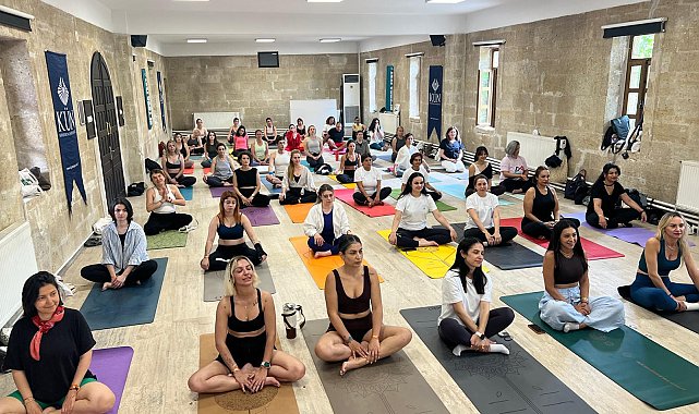 Kapadokya'da yoga festivali başladı