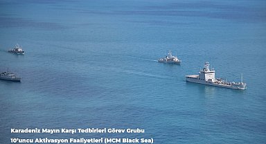 Karadeniz Mayın Karşı Tedbirleri Görev Grubu aktivasyon faaliyetleri gerçekleştirildi