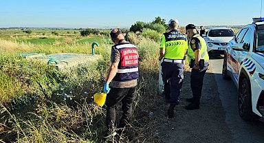 Kayıp olarak aranırken sulama kanalında motosikletinin yanında cansız bedeni bulundu