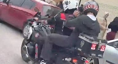 Kayseri'de polis ekipleri, öğrencileri sınava yetiştirdi
