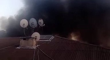 Küçükçekmece'de boşaltılan sitede çıkan yangın söndürüldü