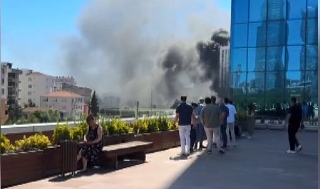 Maltepe'de inşaatta yangın - 2 la