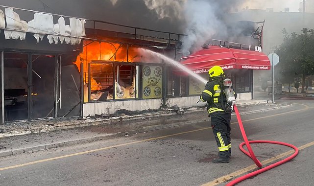 Mersin'de fırında çıkan hasara neden oldu