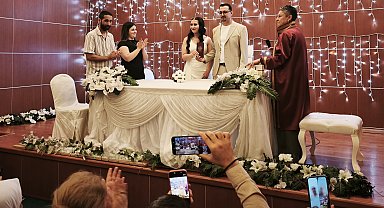 Mersin'de nikah salonlarında 06.06.2026 yoğunluğu