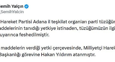 MHP Adana il teşkilatı feshedildi