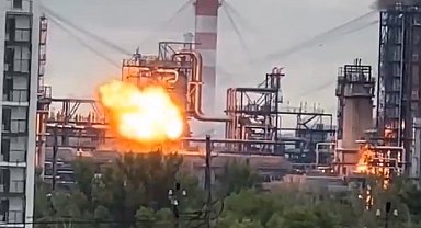 Moskova'da petrol rafinerisine İHA saldırısı