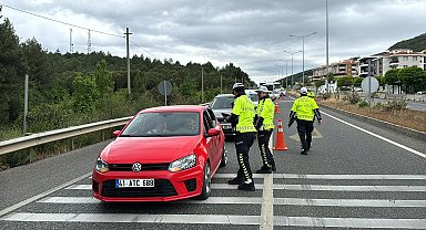 Muğla'da bayram trafiğinde denetimler arttı, kazalar azaldı