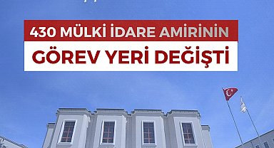 Mülki İdare Amirleri Atama Kararnamesi Resmi Gazete'de