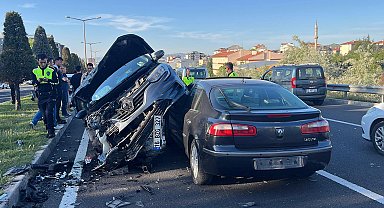 Nevşehir'de zincirleme kaza: 5 yaralı
