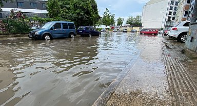 Ordu'da sağanak etkili oldu