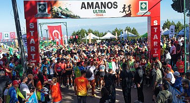Osmaniye'de bin 100 sporcu Amanoslarda koştu