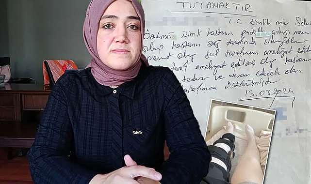 Özel hastanedeki doktordan akıl almaz hata