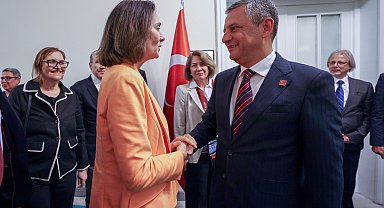 Özgür Özel, Almanya Sosyal Demokrat Partisi heyeti ile bir araya geldi