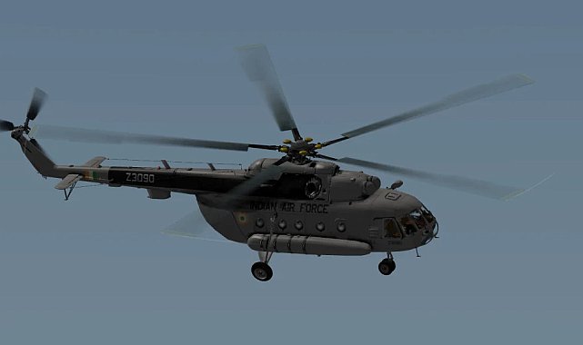 Pakistan ordusuna ait helikopter düştü
