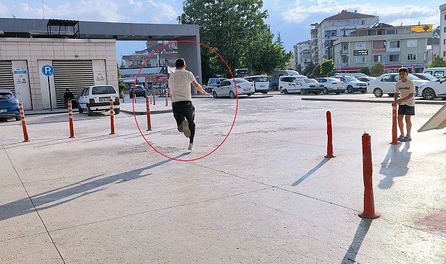 Polisten kaçan şüpheli, yakalanınca 'Sen dur dedin durdum ağabey' dedi