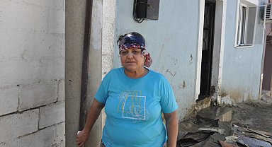 Sağanakta sel sularının evinden geçtiği Mazı: Kapıyı açmaya fırsatım olmadı