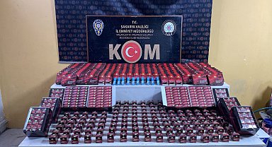 Sakarya'da kaçakçılık operasyonlarında 3 gözaltı